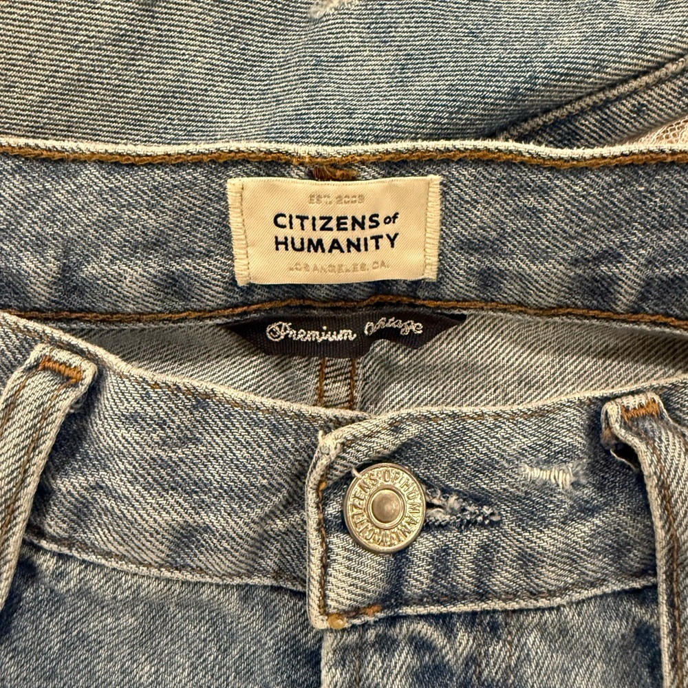 Citizens Of Humanity Daphne Light Blue Denim